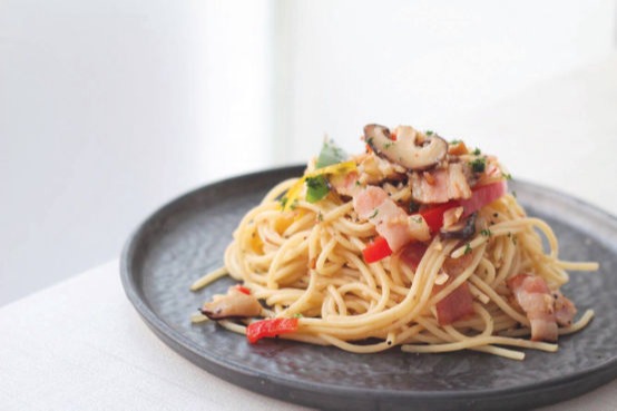 pasta_aglio_olie_the_mechanic_cafe